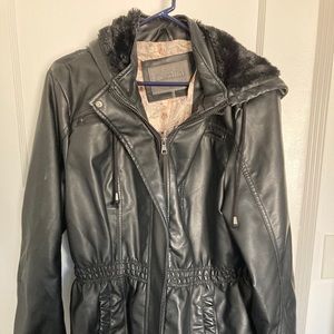 Black Pleather Jacket